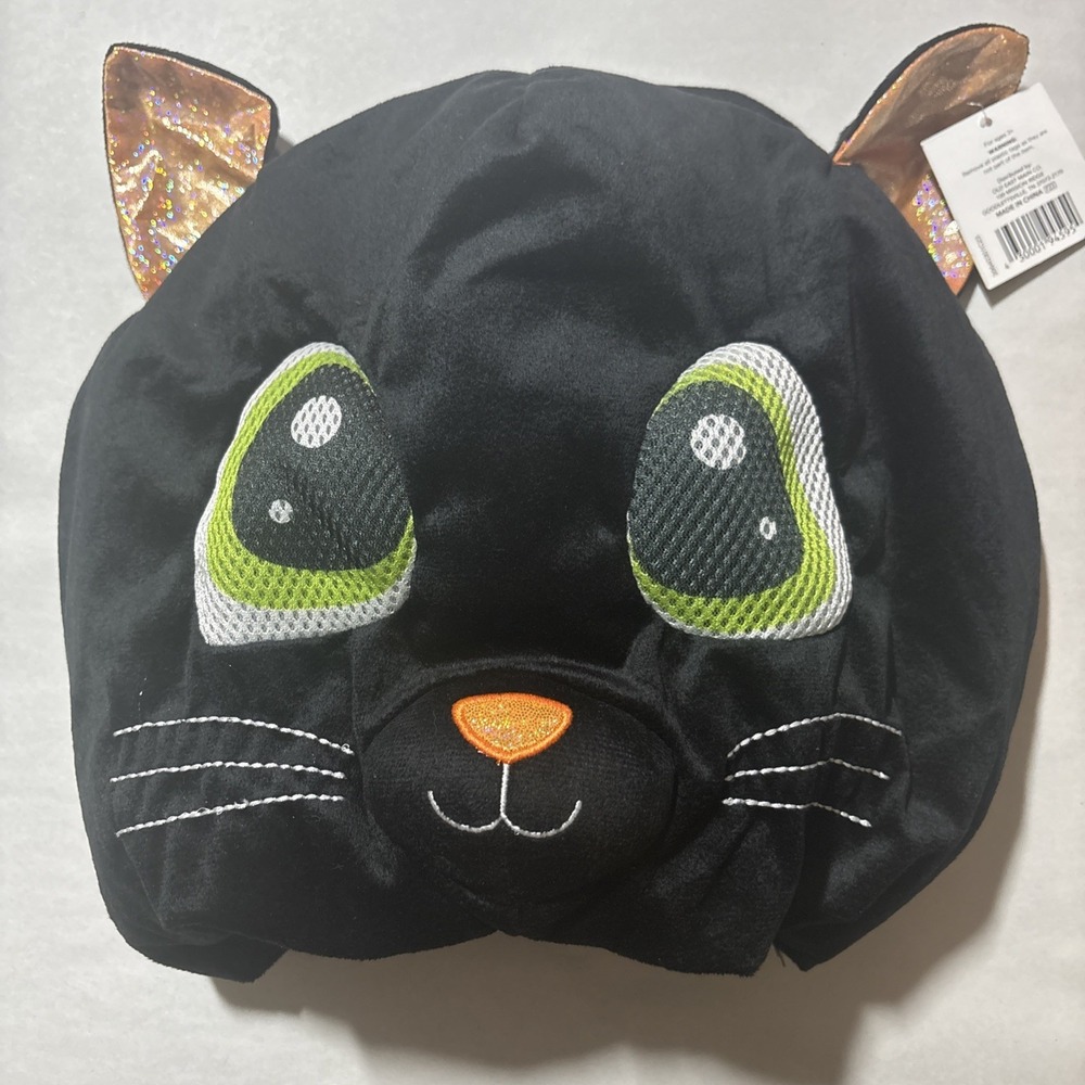 Halloween Costumes Adults Polyester Over The Head Cat Mask NWT